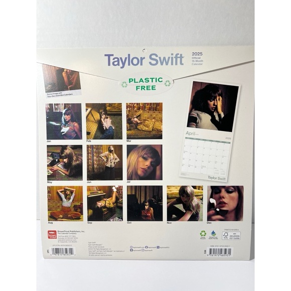 Taylor Swift 2025 Calendar - Picture 2 of 2